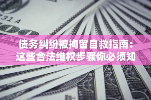 济南债务纠纷被拘留自救指南：这些合法维权步骤你必须知道！