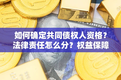 济南如何确定共同债权人资格？法律责任怎么分？权益保障技巧揭秘！