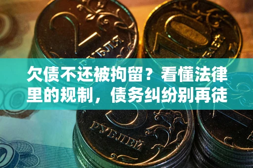 济南欠债不还被拘留？看懂法律里的规制，债务纠纷别再徒劳奔波