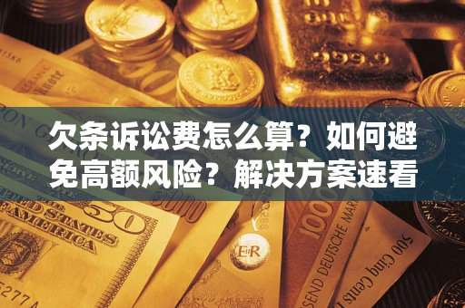 济南欠条诉讼费怎么算？如何避免高额风险？解决方案速看！