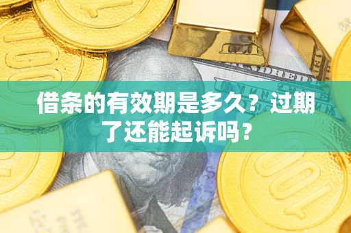 济南借条的有效期是多久？过期了还能起诉吗？
