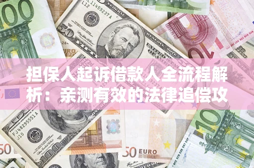 济南担保人起诉借款人全流程解析：亲测有效的法律追偿攻略